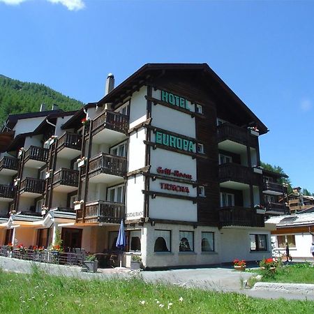 Hotel Europa Guest House Saas-Fee Exterior foto